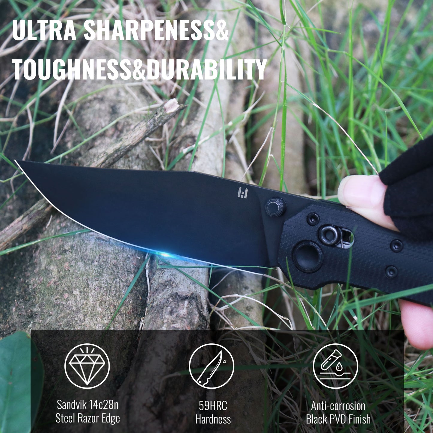 HOT KNIVES Pathwright Black HK03