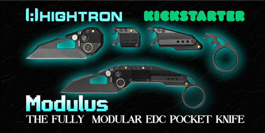 Modulus is Live on Kickstarter: The First Fully Modular Button-Lock Folding EDC