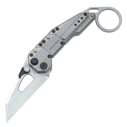 MODULUS,Tool-Free Modular M390 Titanium EDC Folding Pokcet Knife