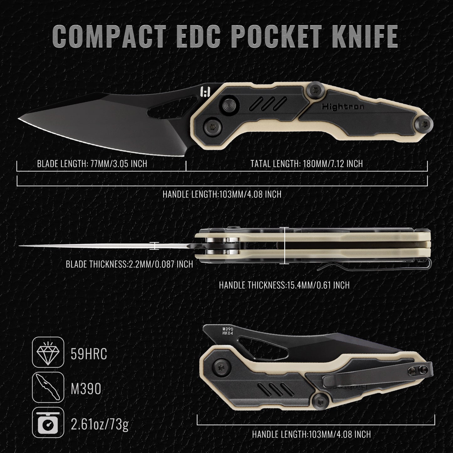 HIGHTRON SPECTRON Black HK04