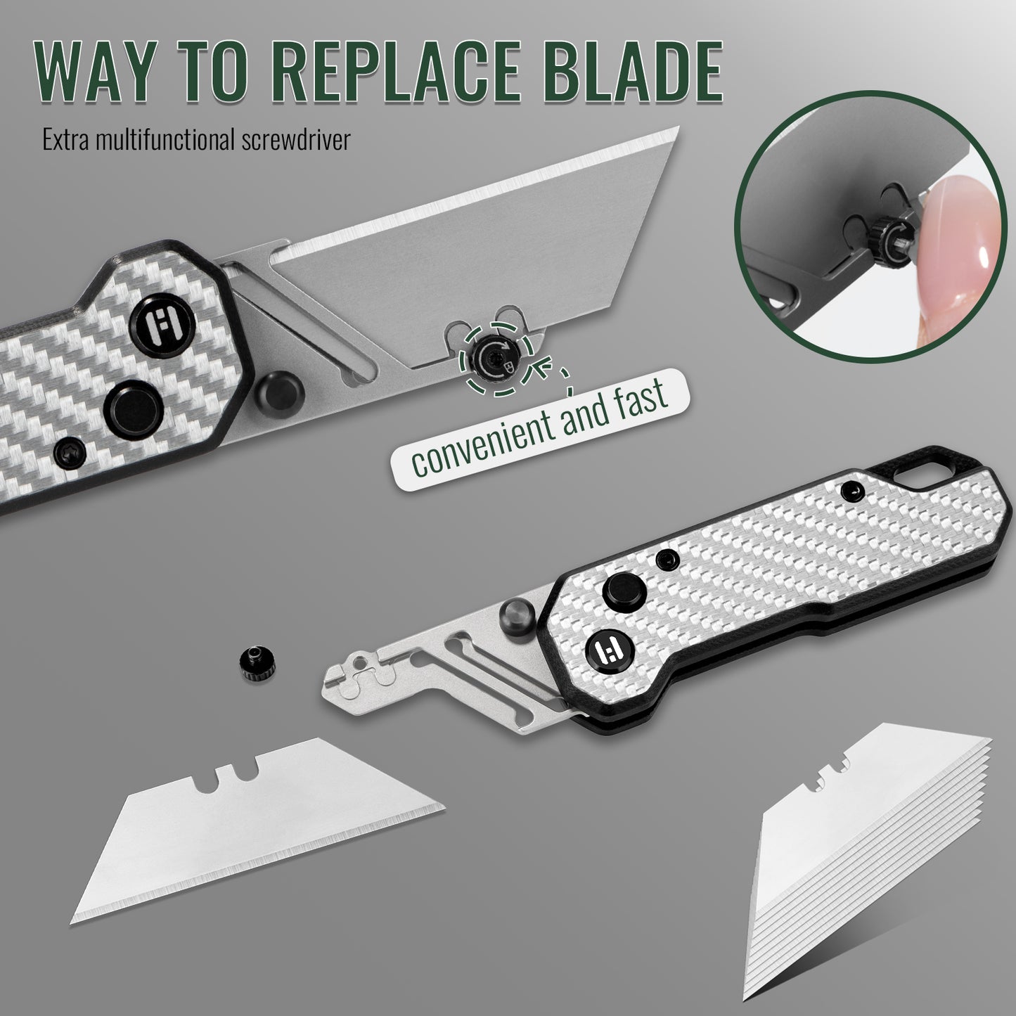 HIGHTRON Vectron Utility Knives HK02