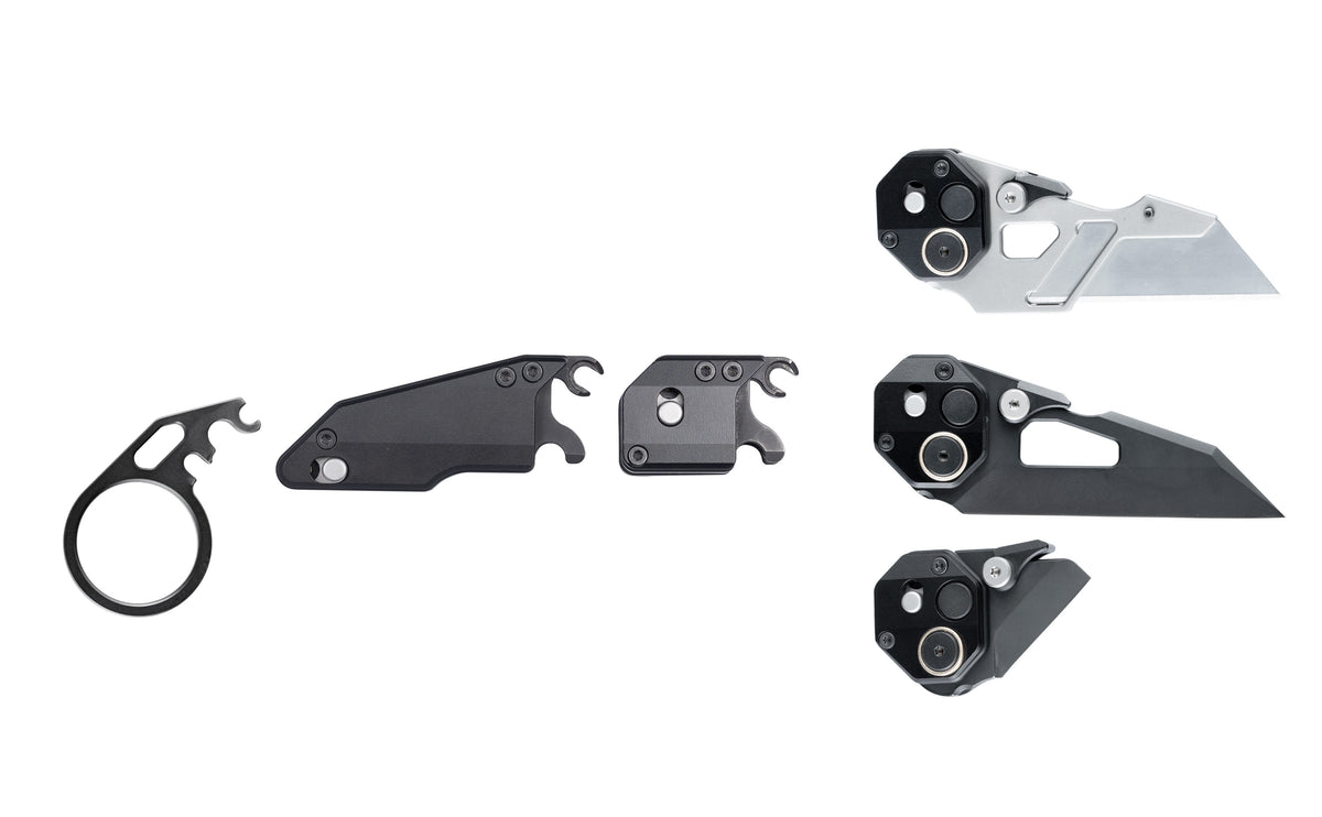 MODULUS by HIGHTRON – Fully Modular Titanium EDC Folding Knife