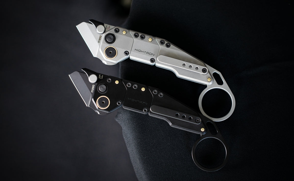 MODULUS,Tool-Free Modular M390 Titanium EDC Folding Pokcet Knife