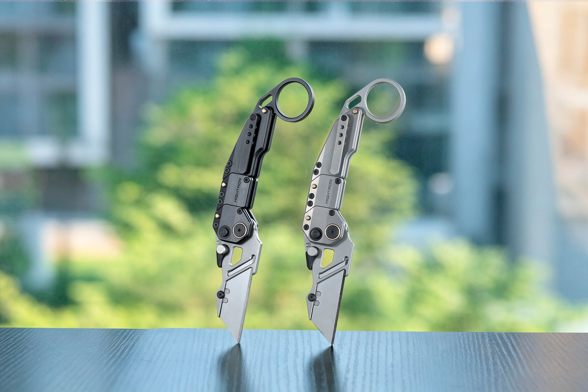 MODULUS,Tool-Free Modular M390 Titanium EDC Folding Pokcet Knife