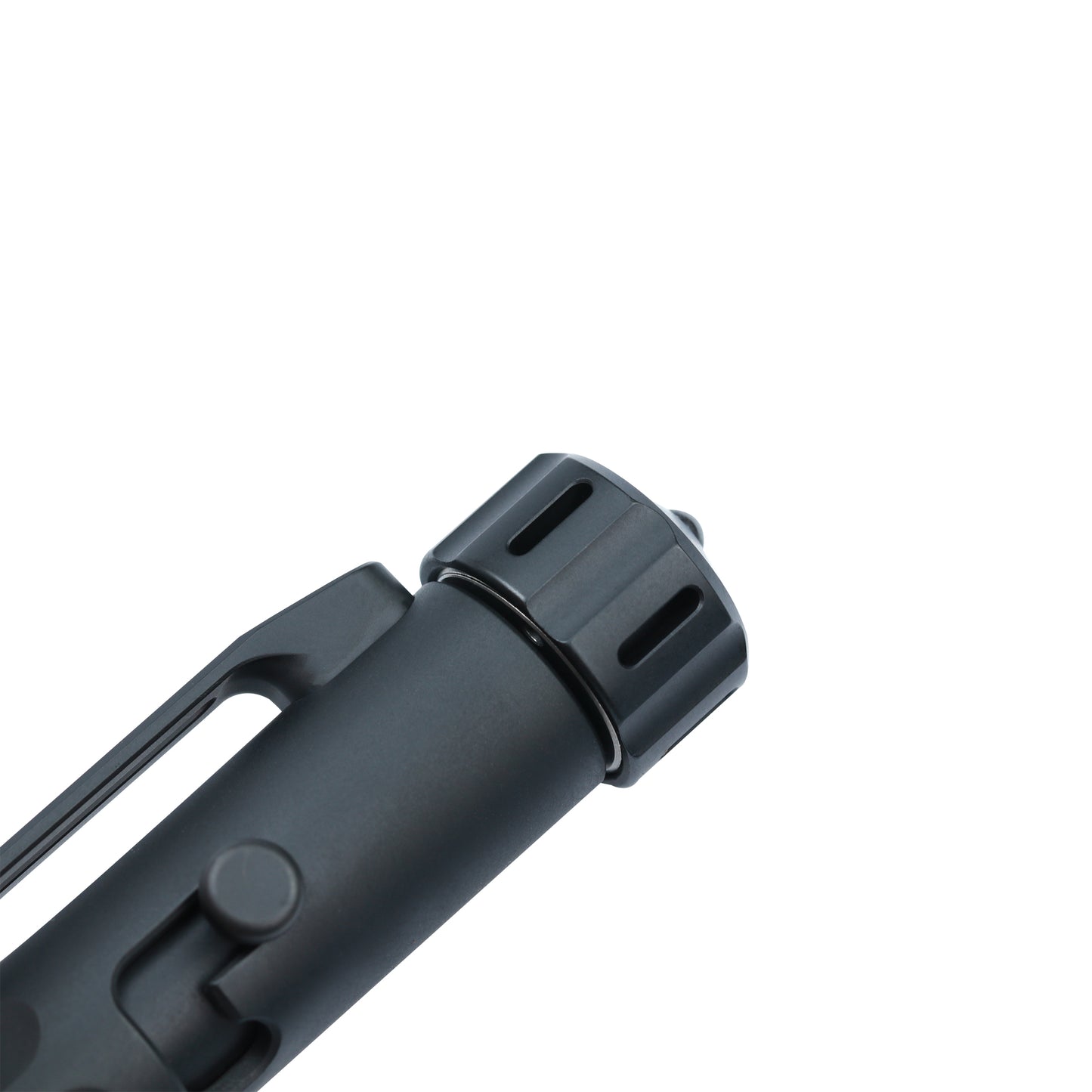 Hightron Vortron Titanium Pen, Black Coated Finish, Premium EDC Writing Tool