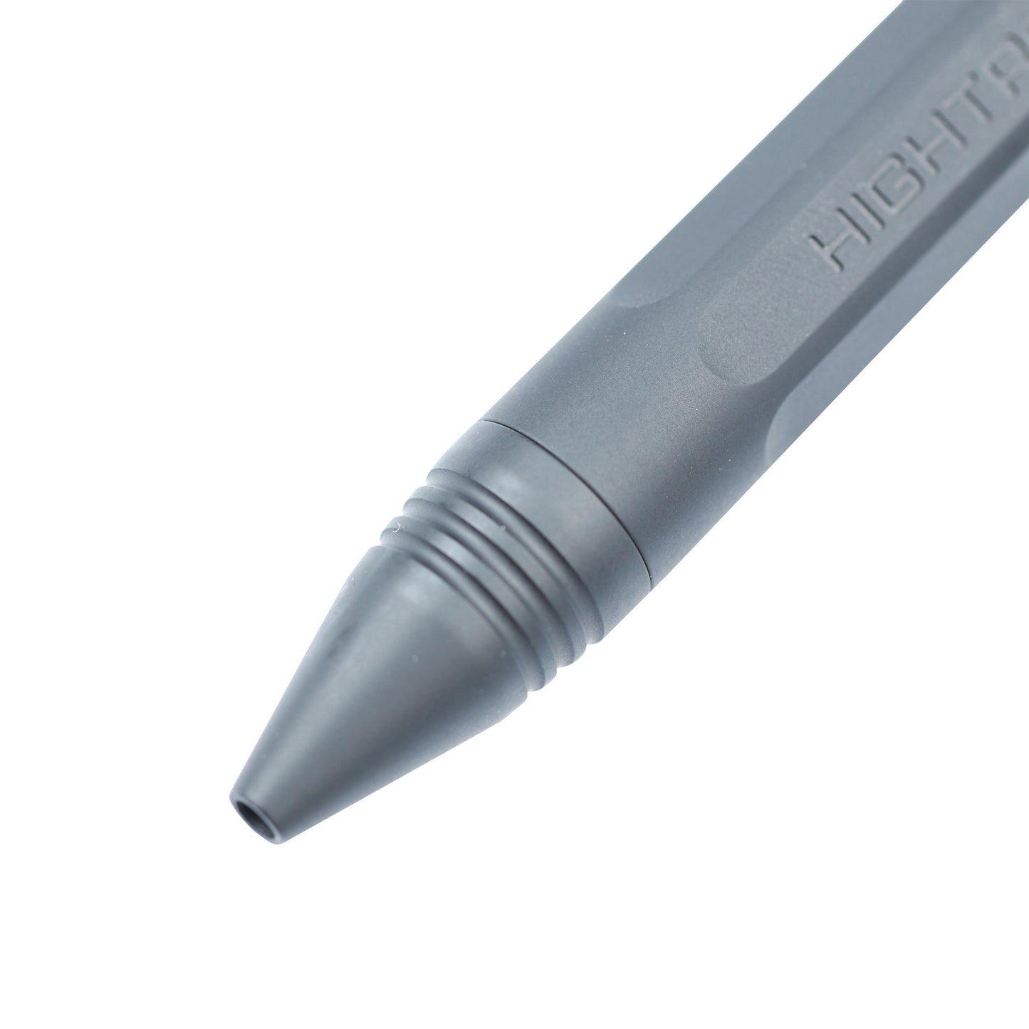 Hightron Vortron Titanium Pen, Sandblasted Gray Finish, Premium EDC Writing Tool