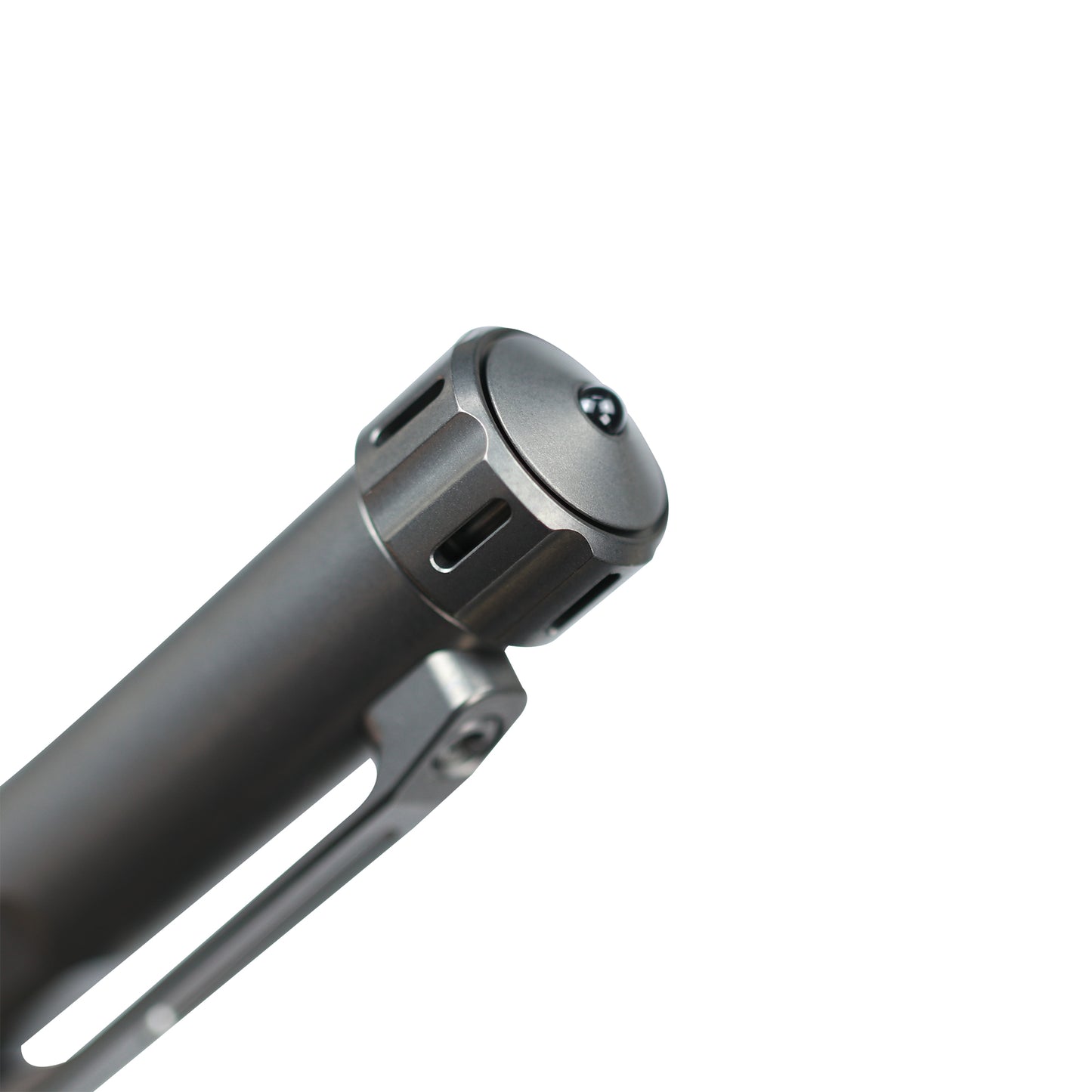 Hightron Vortron Titanium Pen, Black Coated Finish, Premium EDC Writing Tool